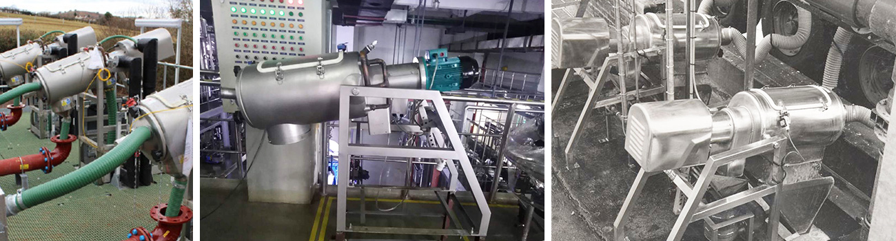 液體篩分機現場