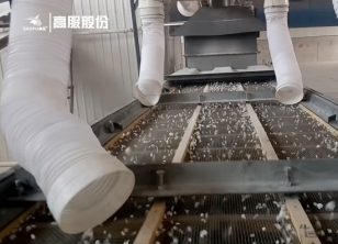 直線振動篩現場