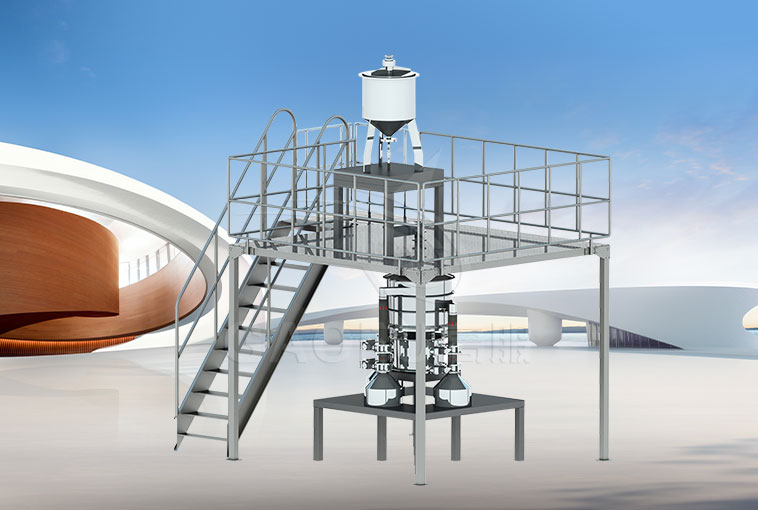 惰氣保護密閉防爆篩分系統